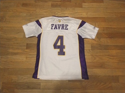 Brett Favre #4 Minnesota Vikings NFL Reebok Jersey Women's Small SM