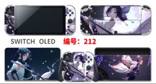 Vinyl Decal Skin Sticker Protector for Nintendo Switch OLED Anime Girl 212