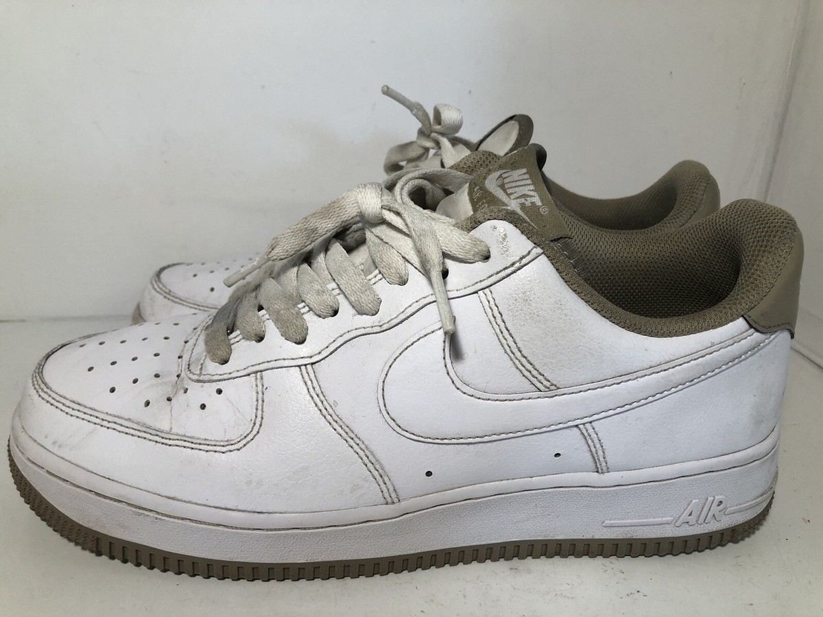 Size 8 - Nike Air Force 1 '07 LV8 White Taupe for sale online | eBay