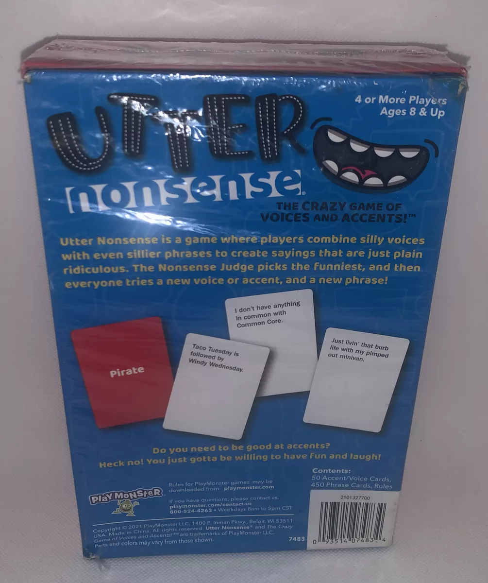 Utter Nonsense® – PlayMonster