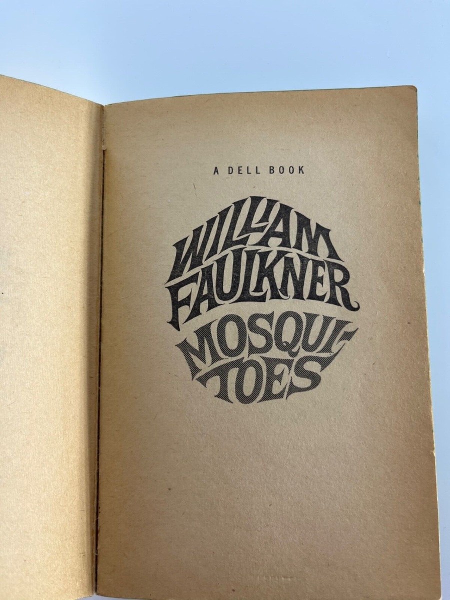William Faulkner--Six Vintage Paperback Book Set, Late 1950s