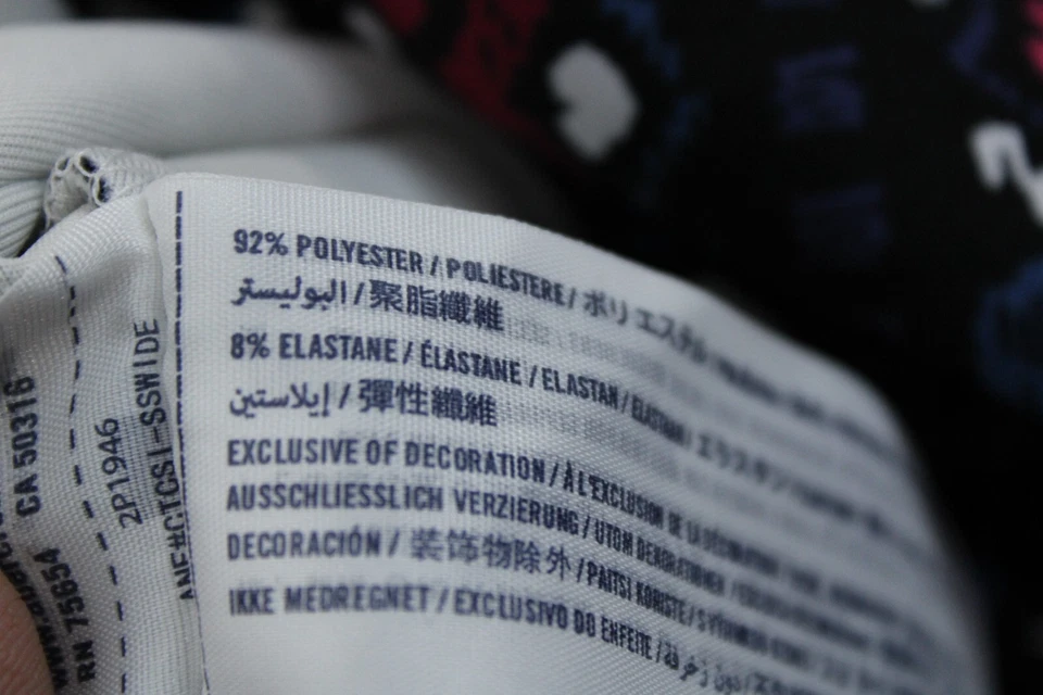 Falda Abercrombie Niños Niñas 9/10 Azul Rojo Corazones Acampanada Plisada Elastizada Foto 4 de 4