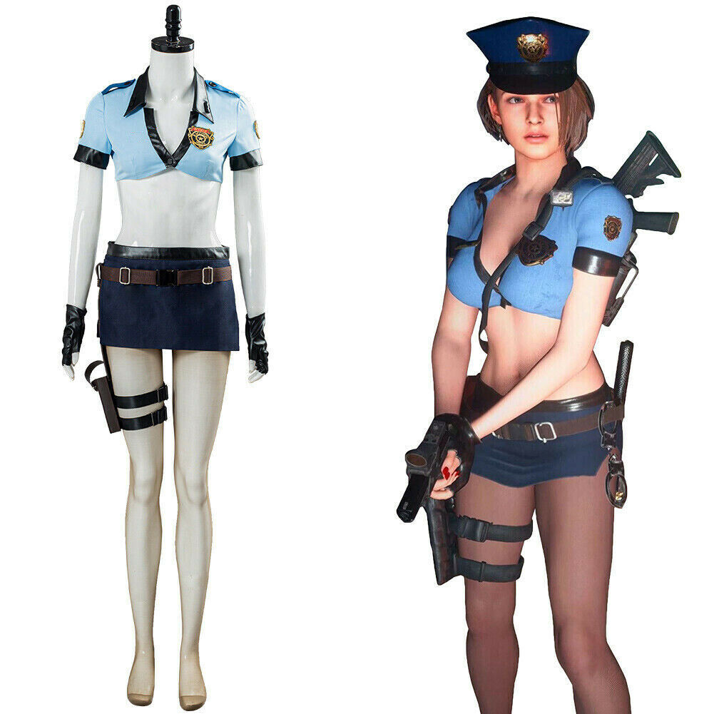 Resident Evil 3: Remake Jill Valentine Costume Cosplay Outfit Uniform