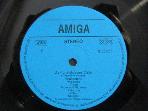 WALTER KUBICZECK Das unsichtbare Visier / blue Label LP DDR 1979 AMIGA 855655 - Bild 3 von 4