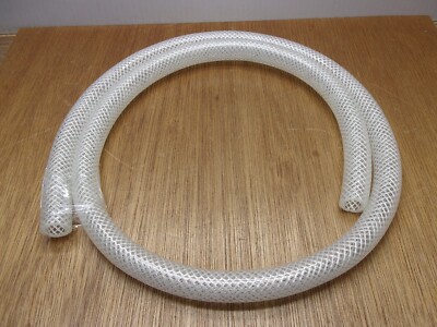 Tygon Versilon TPE Tubing 1/2'' ID X 3/4''OD X 60'' Braided PolyClear 1/8'' Wall USA