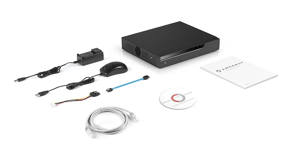 Amcrest NV4108-HS 4K NVR (8CH 1080p/3MP/4MP/5MP/6MP/8MP) (No WiFi) NV4108-2TB - Image 4 of 4