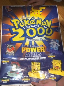 burger king pokemon 2000