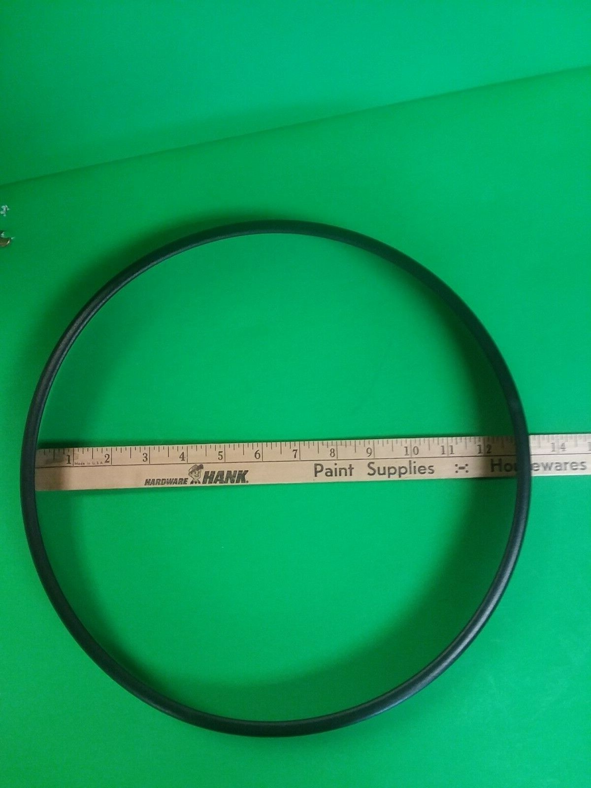 Simplex clock trim ring, plastic, for 12