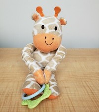 Carter's Giraffe Plush Baby Activity Sensory Toy Hugging Arms