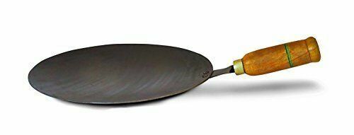 Handmade Iron Tawa For Cooking Chapati Bread Roti Cooking Utensil Indian - Picture 2 of 2