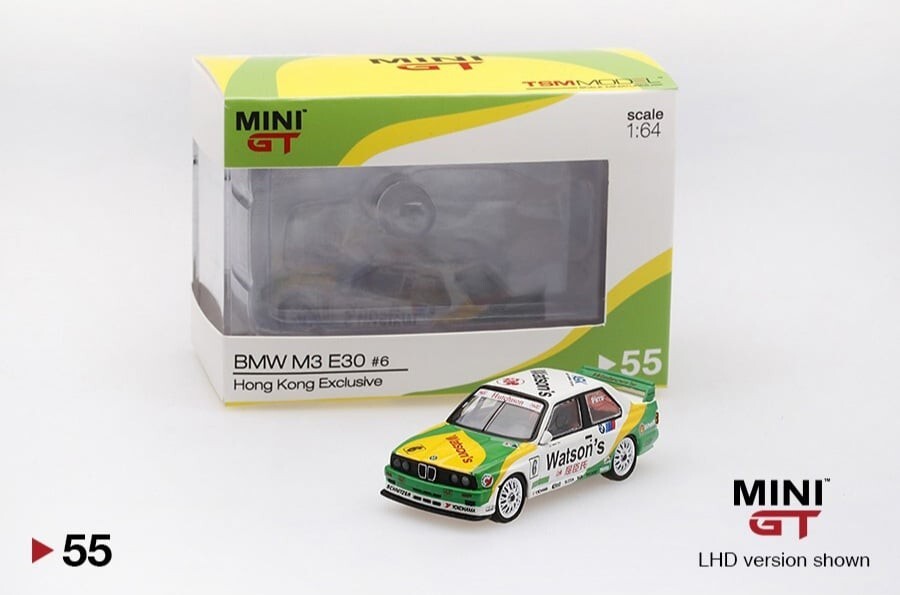 ミニカー BMW M3 E30 HONG KONG EXCLUSIVE MINI GT BMW M3 E30 1991 Hong Kong Exclusive #6 ~ 1/64 | eBay