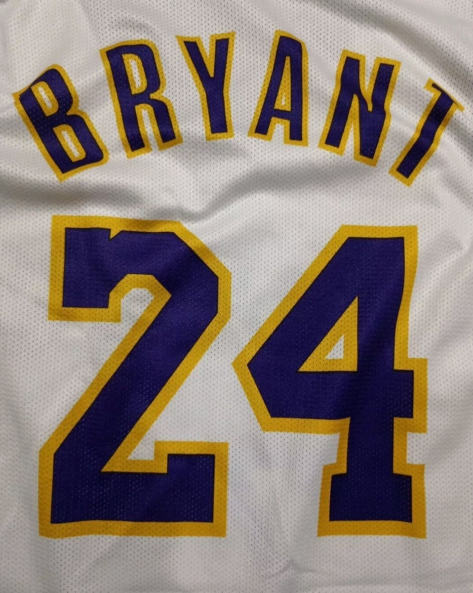 Vintage Champion Lakers Kobe Bryant 24 8 Nba Champion Jersey L.A.