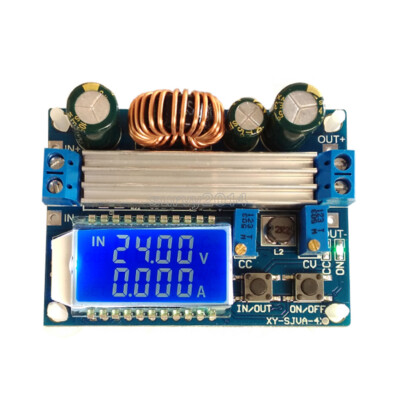 DC-DC 35W LCD CC CV Buck Boost Power Supply Step Up Down Digital Display Module