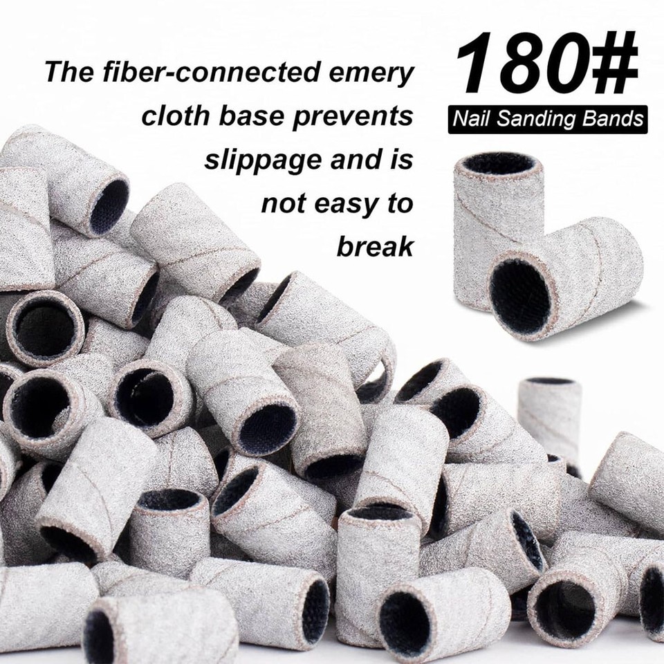 Rolybag Sanding Bands for Nail Drill Sanding Bands#80#150