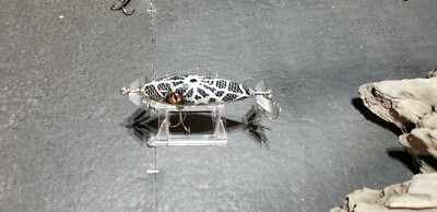 Esca Topwater In Legno Fatta A Mano 3″ – Ez's Lures Chopper, Personalizzata Per Pesca In Acqua Dolce