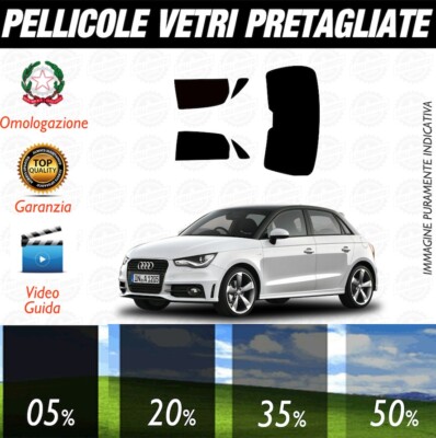 Pellicole Oscuranti Per Vetri Auto - Pretagliate Per Ford C-Max (2003-2010) - Tonalità 05% - 5