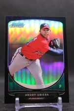 Andry Ubiera #BCP159 2013 Bowman Chrome Prospects Black Braves SN/15