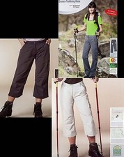 Damen Trekking Hose,3/4 oder Krempel- Hose,di...
