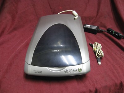 Epson Perfection 3170 Desktop Color USB Photo Flatbed Scanner With AC adapter