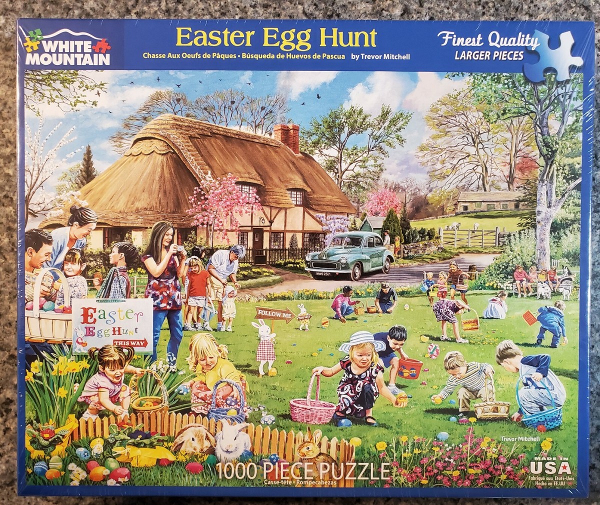 Buffalo Games Autumn Solitude 1000-Piece Puzzle - Darrell Bush Art, 26.75" X 19.75", Includes Poster
