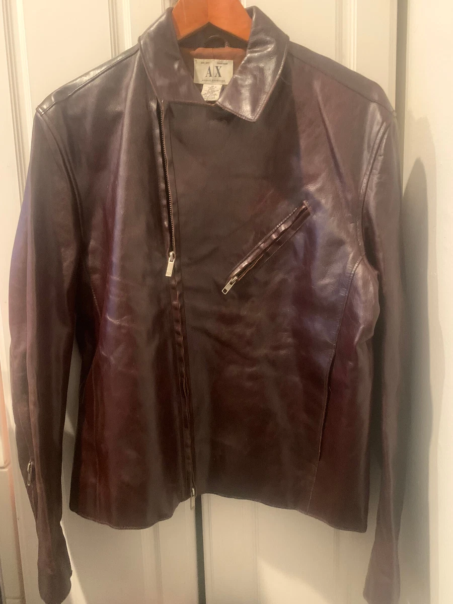 Armani Exchange Coats, Jackets & Vests for Leather Outer Shell Men