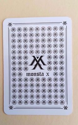 MONSTA X Mini 5th The Code Album Official Photocard De:Code