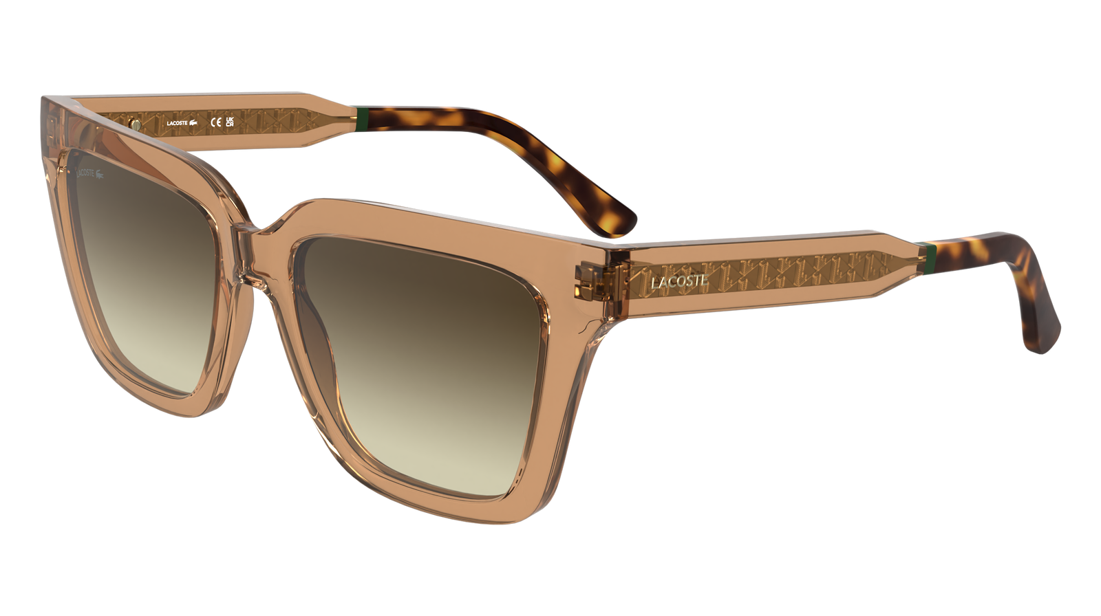 Occhiali da Sole LACOSTE L6063S 204 Clear BRICK 55/18/145 Donna