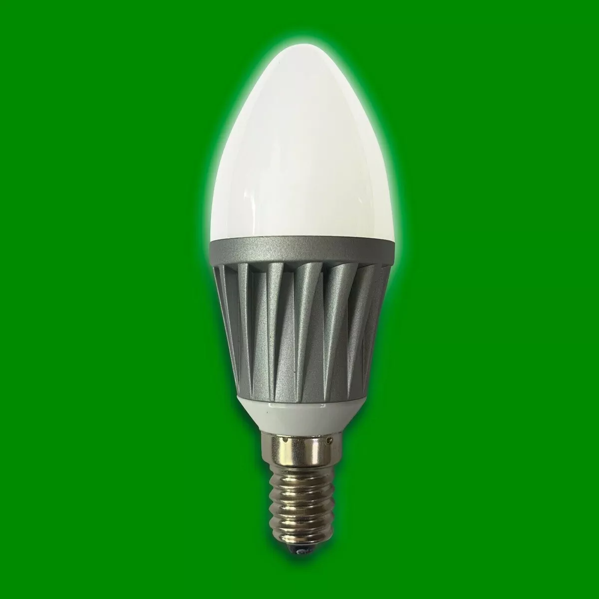 4x 4W LED DIMMABLE 2700K Warm White Pearl Candle Light Bulbs SES E14 Lamp