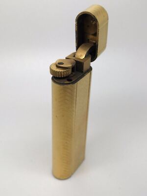 Vintage Antique CARTIER PLORGALVA LIGHTER goldplated