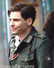 DANIEL BRUHL SIGNED INGLOURIOUS BASTERDS 8X10 PHOTO B W/COA RUSH FIFTH ESTATE