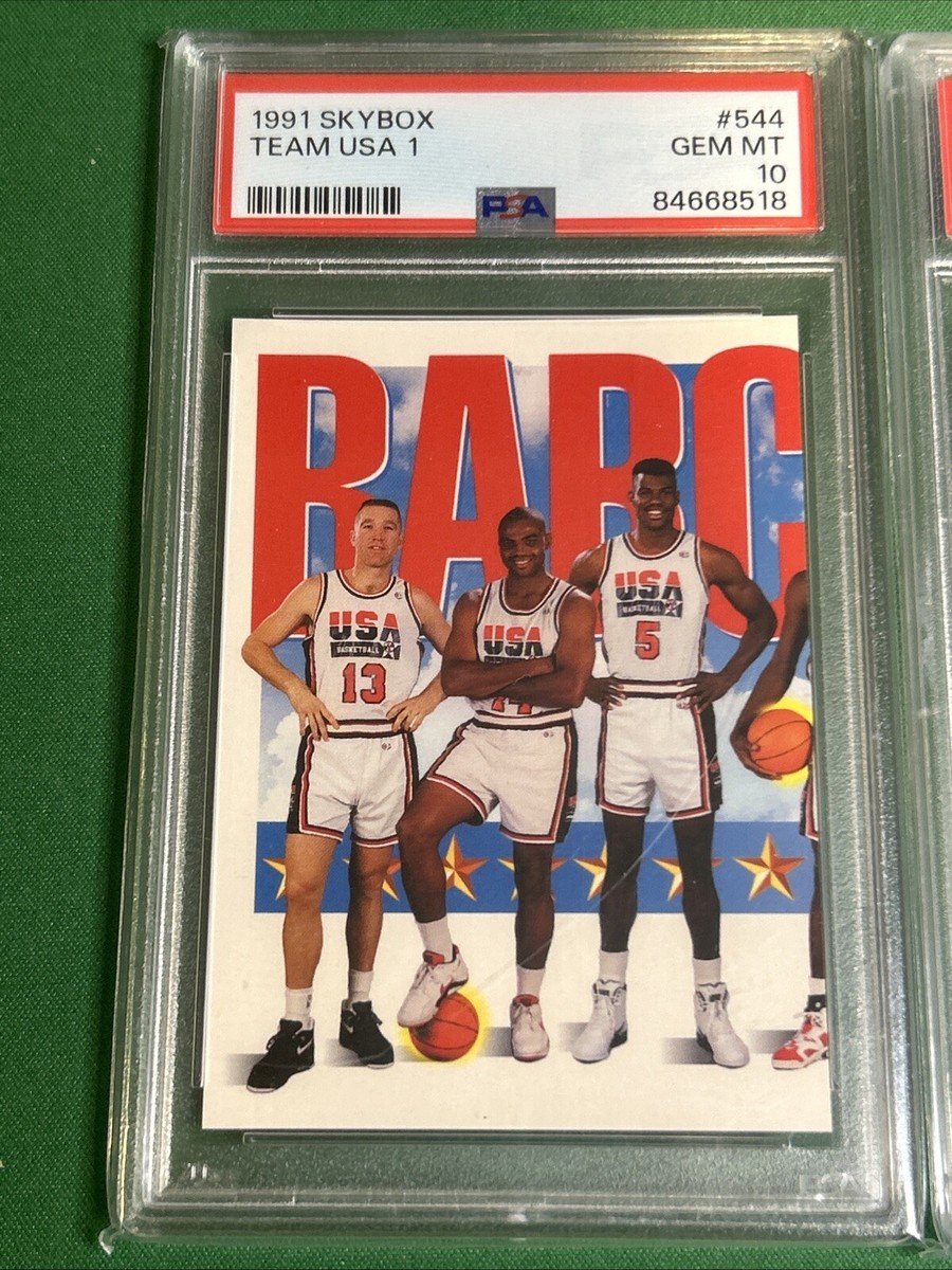 🔥91 Skybox Dream Team USA Barcelona Set #544 #545 #546