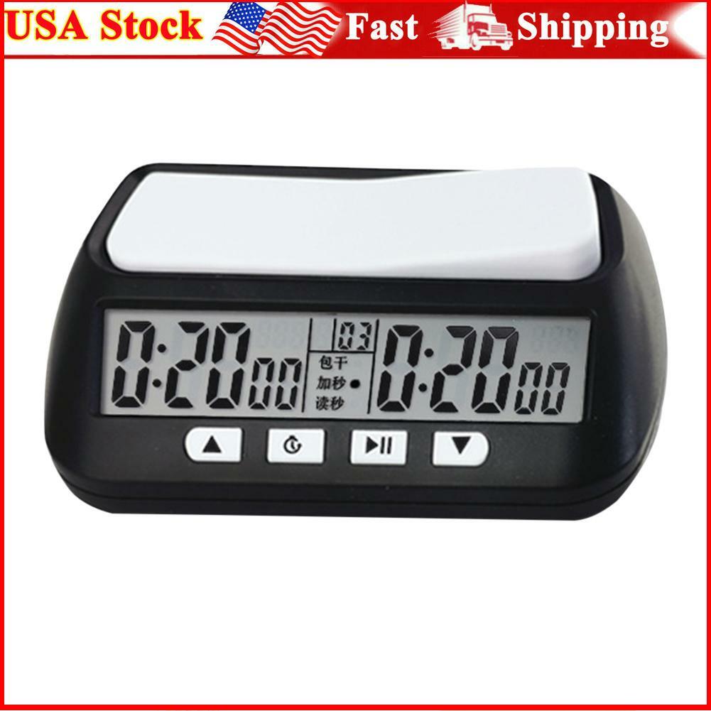 International Chess Clock Timer Digital Count Down Up Chess Game Stopwatch  US | eBay