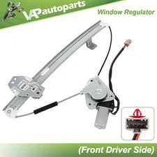 For Acura RL 1998-2001 Sedan Front Left Driver Power Window Regulator with Motor