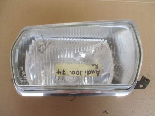 Audi 100 C1 Scheinwerfer Frontscheinwerfer Chromrahmen rechts Hella