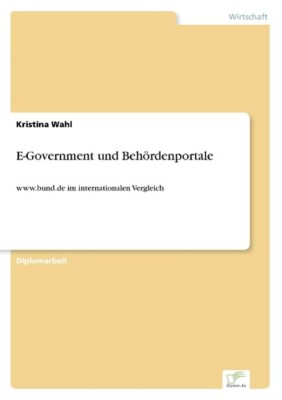 E-Government und Behördenportale | Buch | 9783838659824