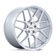 TSW TW002 LASARTHE 17x8 ET40 5x107,95 72,56mm ARGENTO LUCIDO LAVORATO (Carico nominale 