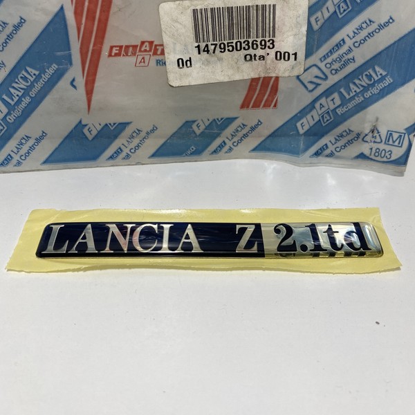 Original Lancia Z 2.1 T.D. Sigla Modell Fiat 1479503693 Oe/Oem-image