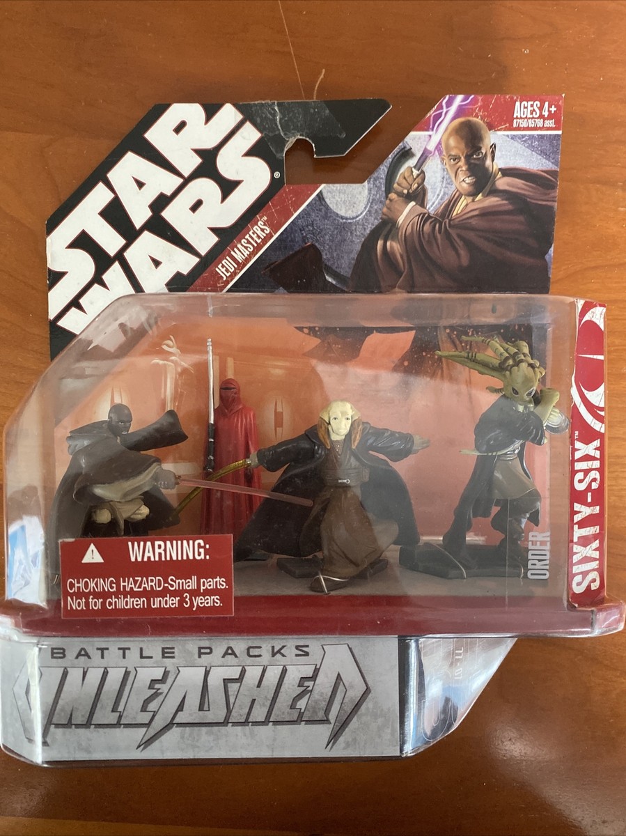 スターウォーズ unleashed 6種 2006 Star Wars Unleashed Battle Packs Jedi Masters Order