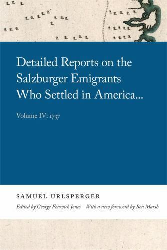 Wormsloe Foundation Publication Ser.: Detailed Reports on the Salzburger Emigran - Picture 1 of 1