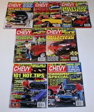 7 Chevy High Perfomance Chevelle Camaro Grand Sport Z28