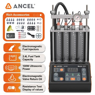 2026 Ultraschall Einspritzdüsen prüfgerät KFZ Reiniger Prüfgerät Tester Reinige