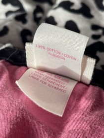 PINK Victoria&rsquo;s Secret Full/Queen Cheetah Leopard Quilt Love 100% Cotton