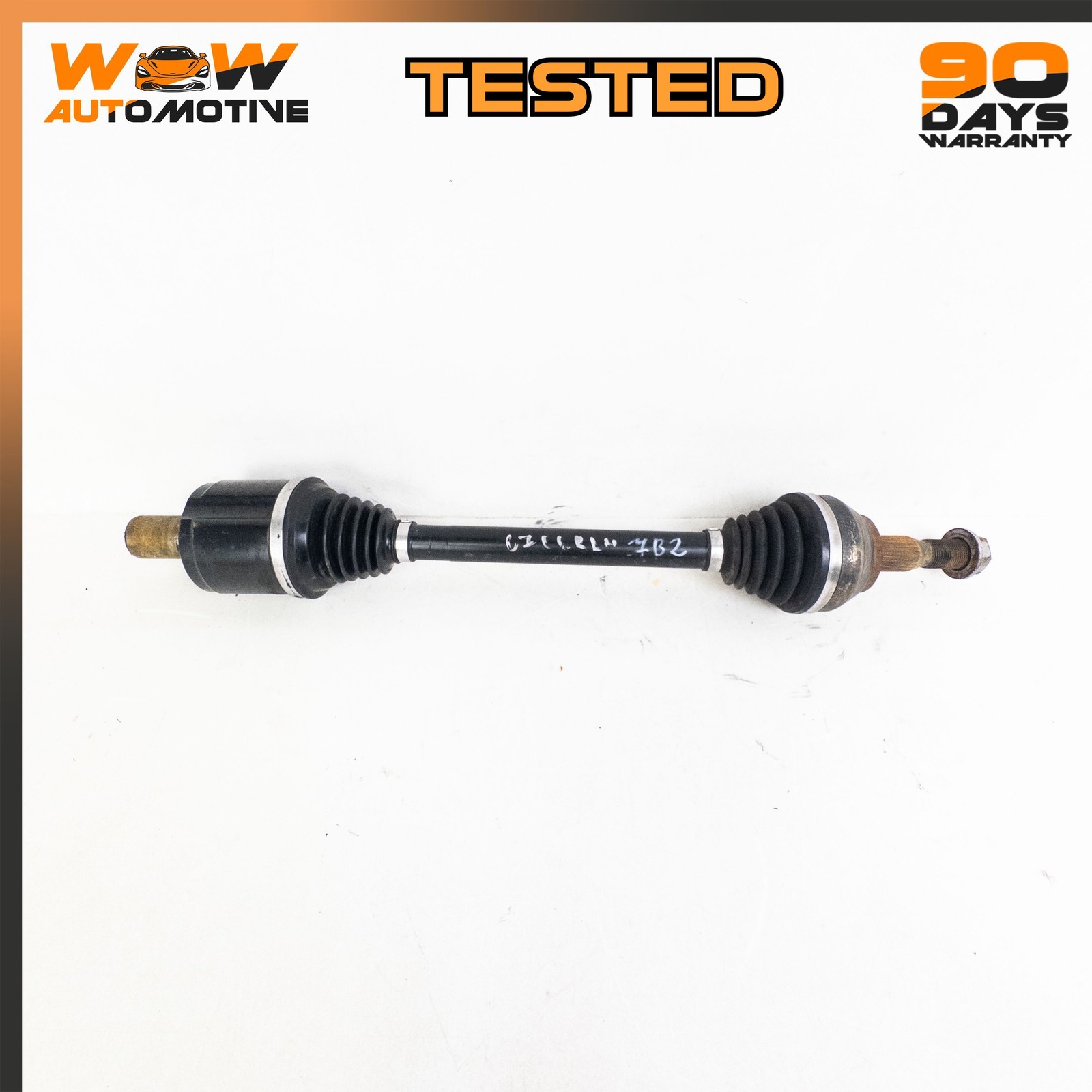 04-13 CHEVROLET CORVETTE C6 XLR REAR LEFT AXLE HALF SHAFT UNIVERSAL JOINT OEM