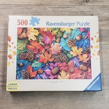 Ravensburger Autumn Riches 500 Piece Multicolor Large Piece Puzzle 2025 Germany