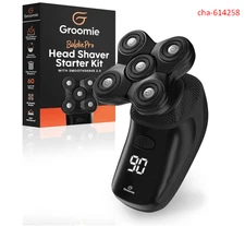 Cordless Bald Head Shavers for Men, BaldiePro Head Grooming Starter Kit-Includes