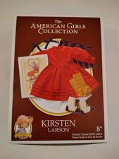 American Girl Kirsten Larson's School Outfit - Brand New