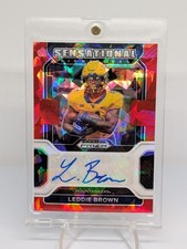 2023 Panini Chronicles - 2022 Prizm Draft Picks Sensational Cracked Ice Red