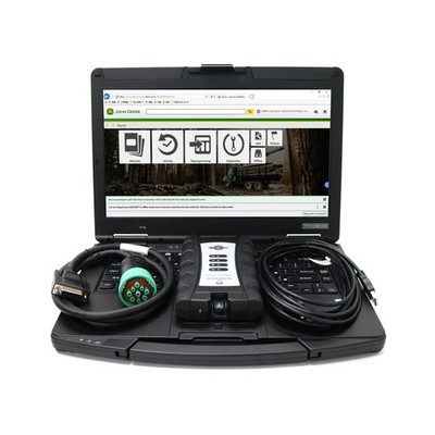 For John Deere EDL V3 DIAGNOSTIC TOOL INTERFACE AND CABLE KIT With Laptop CF54