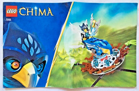 LEGO Set #70105 Legends of Chima: Nest Dive - 2013 - 100% complete (no box/cards