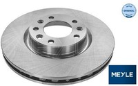 2X Bremsscheibe Meyle 11-155210041 2 Bremsscheiben Vorderachse Vorne